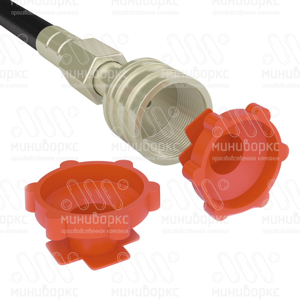 Заглушки наружные с резьбой m22 gas/bsp 5/8 unf/jic 1 – TPU22/26 | картинка 4