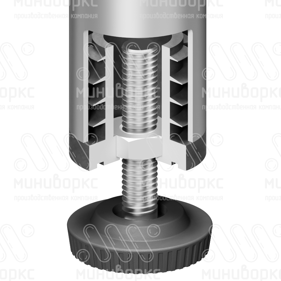 Регулируемые опоры m8x25 32 – 32М8-25ШБС | картинка 6